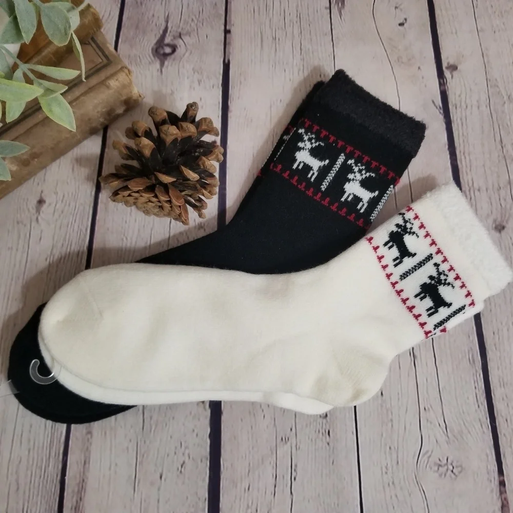 ALOE infused double layer lodge socks